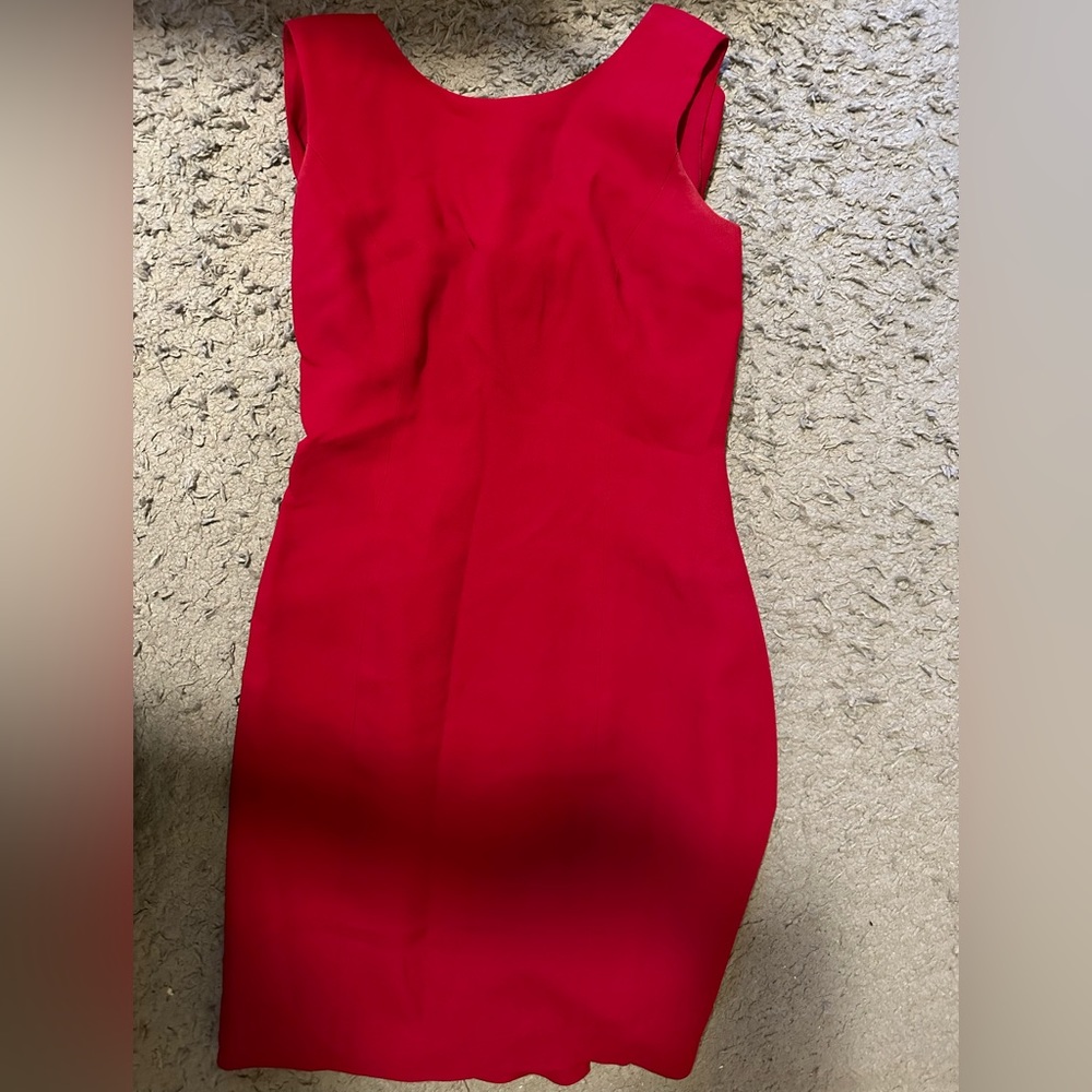 Red dress